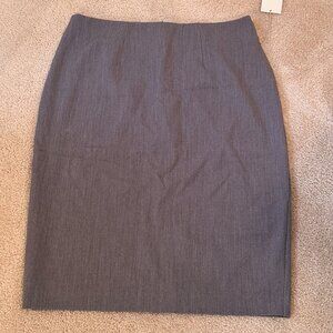 NEW WITH TAGS  a.new.day  Heather gray skirt, size 12